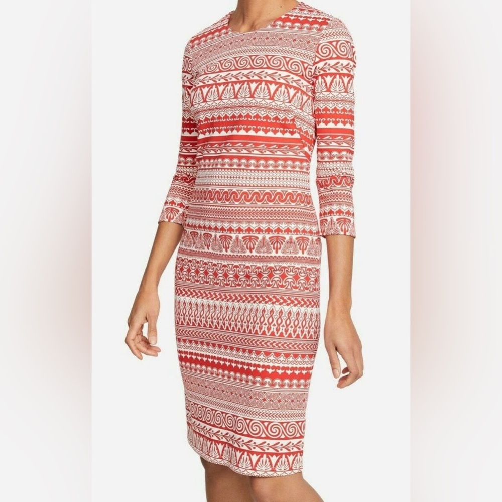 J. McLaughlin Dress Size Large Sophia Dress Holiday Dress